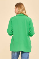 Open Front Boyfriend Blazer-Dear Scarlett-Stuffology - Where Vintage Meets Modern, A Boutique for Real Women in Crosbyton, TX