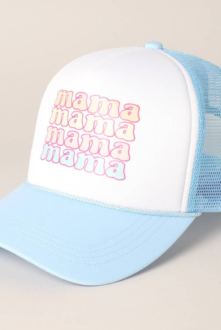 MAMA Foam Trucker Hat | Stuffology Boutique-Trucker Hat-Fashion City-Stuffology - Where Vintage Meets Modern, A Boutique for Real Women in Crosbyton, TX