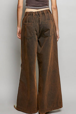 POL Vintage High Rise Wide Leg Pants-Wide Leg Pants-Pol Clothing-Stuffology - Where Vintage Meets Modern, A Boutique for Real Women in Crosbyton, TX