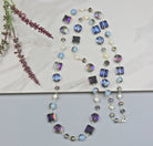 Crystal and Pearl Necklace-IST Jewelry-Stuffology - Where Vintage Meets Modern, A Boutique for Real Women in Crosbyton, TX
