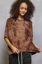 Leopard Short Sleeve Tee-Pol Clothing-Stuffology - Where Vintage Meets Modern, A Boutique for Real Women in Crosbyton, TX