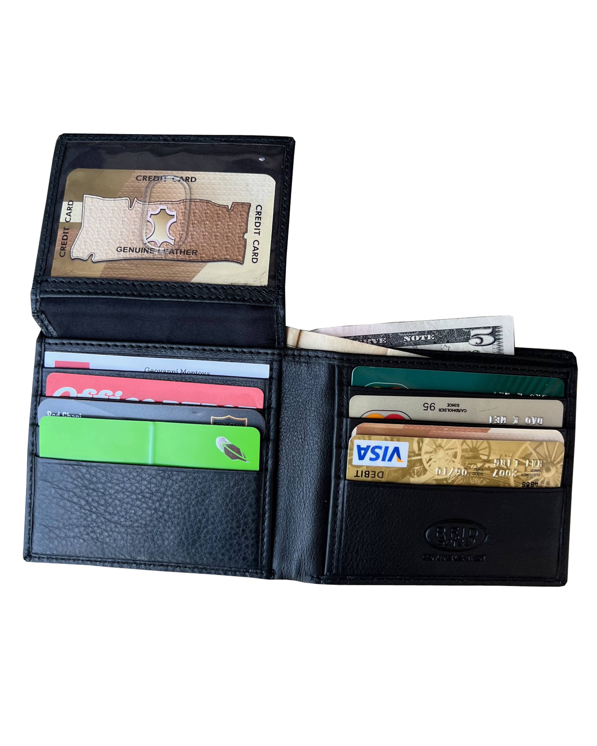 Cowhide Bi-Fold Wallet /Stuffology Boutique-Wallet-Roma Leathers, Inc.-Stuffology - Where Vintage Meets Modern, A Boutique for Real Women in Crosbyton, TX