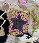 Cheetah Superstar Tee-Graphic Tees-Branded Cotton-Stuffology - Where Vintage Meets Modern, A Boutique for Real Women in Crosbyton, TX