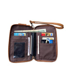 Phone pouch with credit card slots adjustable strap /Stuffology Boutique-Phone Pouch-Roma Leathers, Inc.-Stuffology - Where Vintage Meets Modern, A Boutique for Real Women in Crosbyton, TX