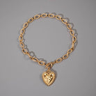 SPIKED HEART CHUNKY CHAIN TOGGLE NECKLACE | 40NK9575-Necklaces-JOSSLYN by wall to wall-Stuffology - Where Vintage Meets Modern, A Boutique for Real Women in Crosbyton, TX