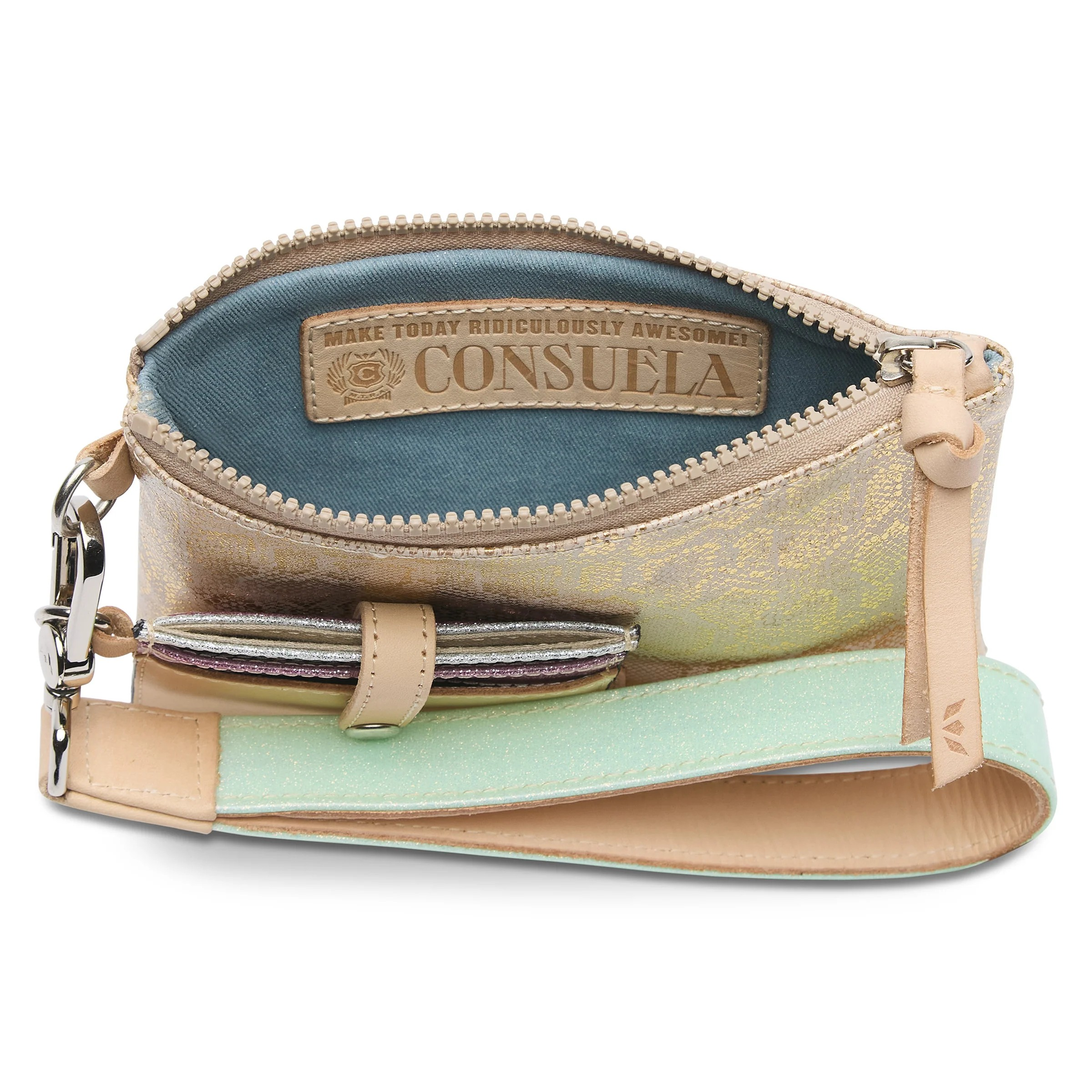 CONSUELA LEAH COMBI /STUFFOLOGY BOUTIQUE-wrist wallet-CONSUELA-Stuffology - Where Vintage Meets Modern, A Boutique for Real Women in Crosbyton, TX