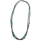 Navajo Beads Versatile Long 60 inch Necklace-Lunar Deer-Stuffology - Where Vintage Meets Modern, A Boutique for Real Women in Crosbyton, TX
