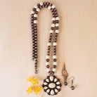 Squash Blossom Necklace - Beaded Chain-Necklaces-Your Fashion Wholesale-Stuffology - Where Vintage Meets Modern, A Boutique for Real Women in Crosbyton, TX