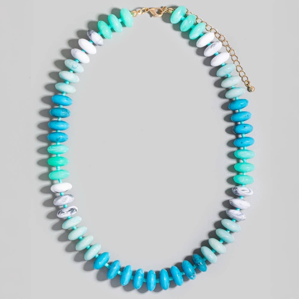 Wild Bloom Pop Necklace-necklace-The Looks by Fame Accessories-Stuffology - Where Vintage Meets Modern, A Boutique for Real Women in Crosbyton, TX