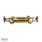 Antique look cross cuff bracelet-Bracelets-Pink Panache Brands-Stuffology - Where Vintage Meets Modern, A Boutique for Real Women in Crosbyton, TX