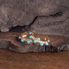 Jeweled Bubble Hoop Earrings – Colorful Acrylic Cabochons-PennyLine inc-Stuffology - Where Vintage Meets Modern, A Boutique for Real Women in Crosbyton, TX