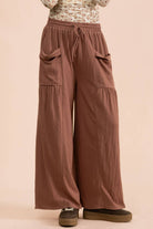 NP71013-Wide Leg Comfy Knit Pants-VERY J-Stuffology - Where Vintage Meets Modern, A Boutique for Real Women in Crosbyton, TX