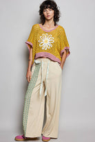 POL Clothing Round Neck Sleeveless Floral Open Crochet Sweater-Sweater Vest-Pol Clothing-Stuffology - Where Vintage Meets Modern, A Boutique for Real Women in Crosbyton, TX