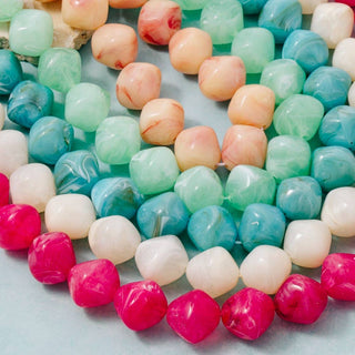 Marble Muse Necklace-Necklaces-The Looks by Fame Accessories-Stuffology - Where Vintage Meets Modern, A Boutique for Real Women in Crosbyton, TX