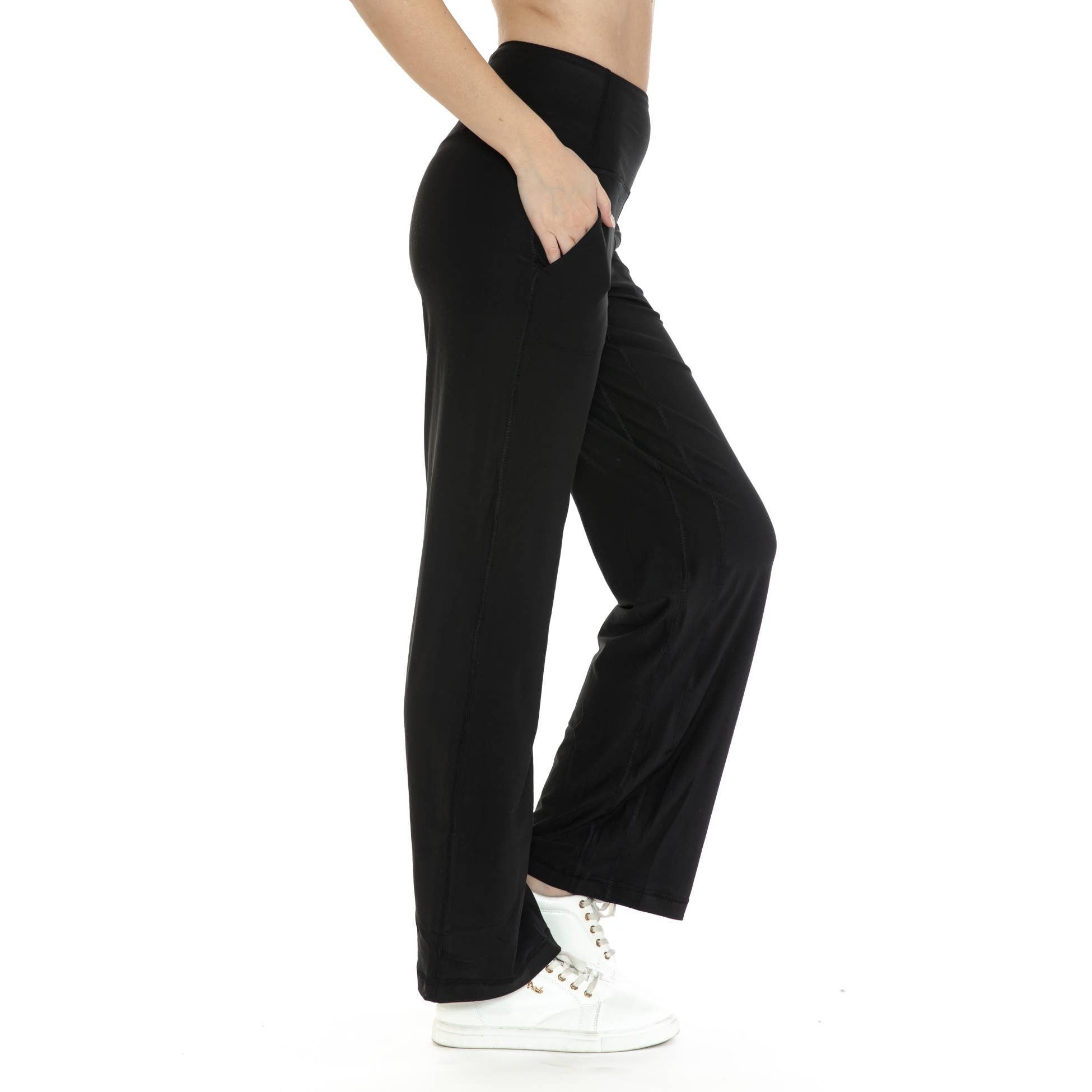 Wide Leg Activewear Pants /Stuffology Boutique-Pants-Leggings Depot-Stuffology - Where Vintage Meets Modern, A Boutique for Real Women in Crosbyton, TX