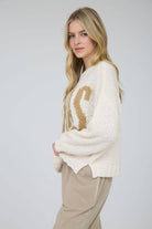 TEXAS CHUNKY KNIT LONG SLEEVE PULLOVER SWEATER-Sweaters-J.O.A-Stuffology - Where Vintage Meets Modern, A Boutique for Real Women in Crosbyton, TX