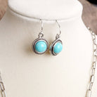 Western Boho Coin Necklace Set with Turquoise Accents – Worn Silver Tone-Necklaces-PennyLine inc-Stuffology - Where Vintage Meets Modern, A Boutique for Real Women in Crosbyton, TX