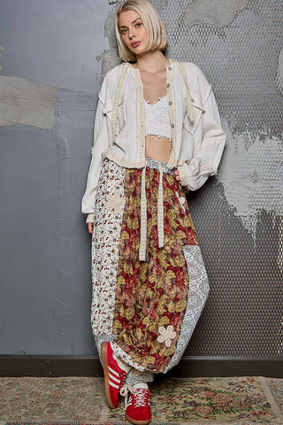 Vintage Wash Double Gauze Hoodie Jacket-Hoodie-Pol Clothing-Stuffology - Where Vintage Meets Modern, A Boutique for Real Women in Crosbyton, TX