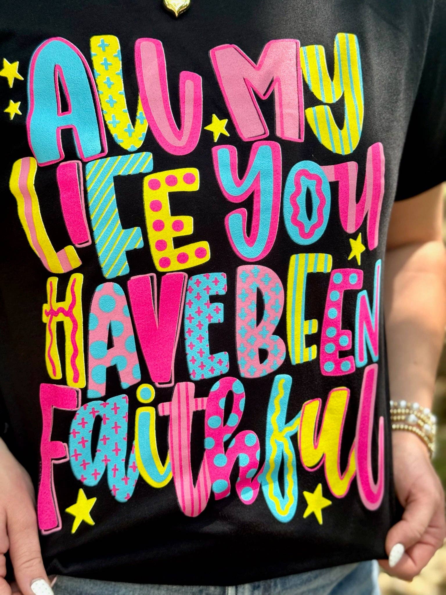 All My Life You Have Been Faithful Tee-Texas True Threads-Stuffology - Where Vintage Meets Modern, A Boutique for Real Women in Crosbyton, TX