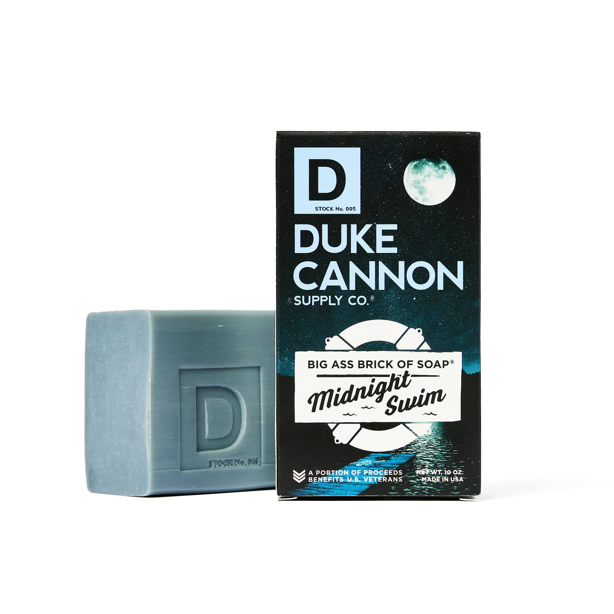 Big Ass Brick of Soap - Midnight Swim-Soaps-Duke Cannon-Stuffology - Where Vintage Meets Modern, A Boutique for Real Women in Crosbyton, TX
