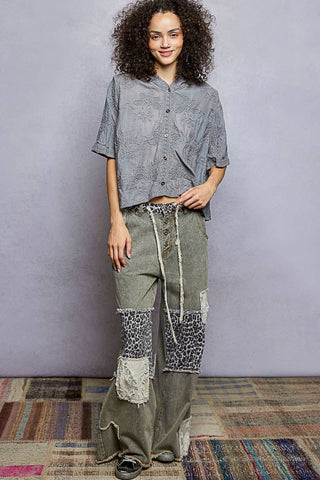 POL Clothing Lightweight Floral Crochet Hoodie Top-Crochet Top-Pol Clothing-Stuffology - Where Vintage Meets Modern, A Boutique for Real Women in Crosbyton, TX