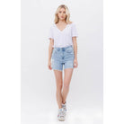 Everyday Mica Denim Shorts-Shorts-Mica Denim-Stuffology - Where Vintage Meets Modern, A Boutique for Real Women in Crosbyton, TX