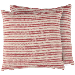 Red Stripe Pillow-throw pillow-Primitives by Kathy-Stuffology - Where Vintage Meets Modern, A Boutique for Real Women in Crosbyton, TX