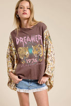 Dreamer Graphic Top-Women > Tops > Tshirts > Graphic-Zutter-Stuffology - Where Vintage Meets Modern, A Boutique for Real Women in Crosbyton, TX