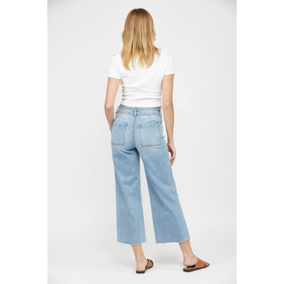 Mica Crop Wide Leg Jeans-Jeans-Mica Denim-Stuffology - Where Vintage Meets Modern, A Boutique for Real Women in Crosbyton, TX