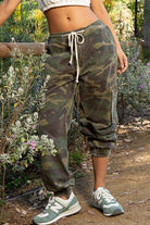 POL Clothing Camo Jogger Pant-Joggers-Pol Clothing-Stuffology - Where Vintage Meets Modern, A Boutique for Real Women in Crosbyton, TX