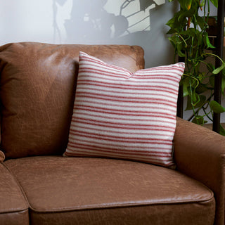 Red Stripe Pillow-throw pillow-Primitives by Kathy-Stuffology - Where Vintage Meets Modern, A Boutique for Real Women in Crosbyton, TX