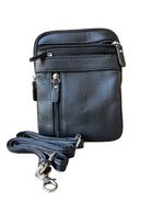 Cowhide Leather Crossbody /Stuffology Boutique-Crossbody Bags-Roma Leathers, Inc.-Stuffology - Where Vintage Meets Modern, A Boutique for Real Women in Crosbyton, TX