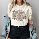 Lainey Wilson Retro Cassette Western Natural Graphic Tee-Graphic Tees-The Longhorn Hippie Co.-Stuffology - Where Vintage Meets Modern, A Boutique for Real Women in Crosbyton, TX