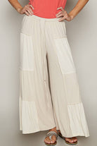 Pol Clothing Ribbed Loose Knit Wide-Leg Pants-Pants-Pol Clothing-Stuffology - Where Vintage Meets Modern, A Boutique for Real Women in Crosbyton, TX