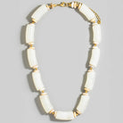 Modern Edge Marble Necklace-Necklaces-The Looks by Fame Accessories-Stuffology - Where Vintage Meets Modern, A Boutique for Real Women in Crosbyton, TX