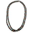 Navajo Large Beads Versatile Long 60 inch Necklace-Necklaces-Lunar Deer-Stuffology - Where Vintage Meets Modern, A Boutique for Real Women in Crosbyton, TX