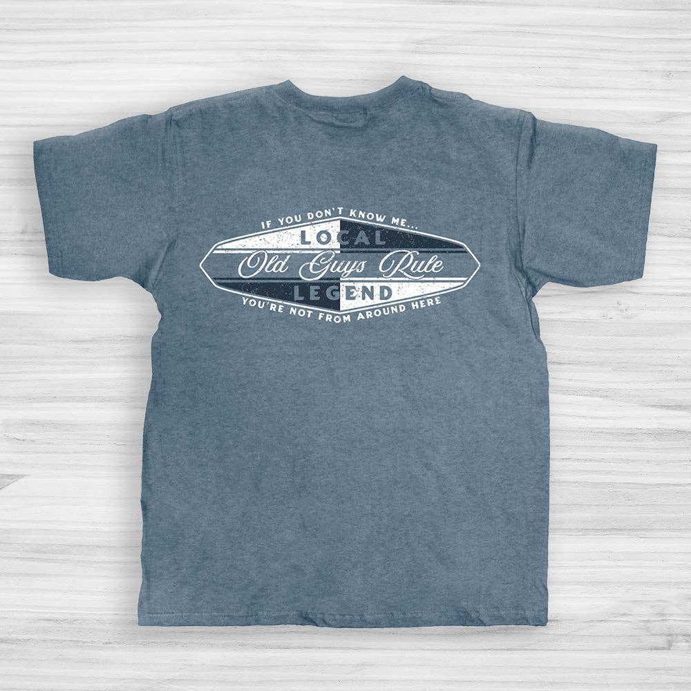 Old Guys Local Legend Graphic Tee-Graphic Tees-Old Guys Rule-Stuffology - Where Vintage Meets Modern, A Boutique for Real Women in Crosbyton, TX