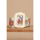 Floral pattern print square buckle belt-BELT-Pol Clothing-Stuffology - Where Vintage Meets Modern, A Boutique for Real Women in Crosbyton, TX