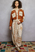 POL Clothing Open Knit Frayed Jacket-Jackets-Pol Clothing-Stuffology - Where Vintage Meets Modern, A Boutique for Real Women in Crosbyton, TX