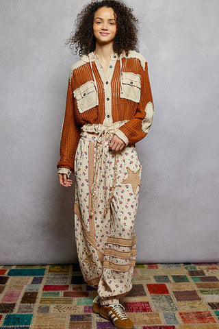 POL Clothing Open Knit Frayed Jacket-Jackets-Pol Clothing-Stuffology - Where Vintage Meets Modern, A Boutique for Real Women in Crosbyton, TX