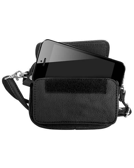 Mini Crossbody with Phone Holder /Stuffology Boutique-Crossbody Bags-Roma Leathers, Inc.-Stuffology - Where Vintage Meets Modern, A Boutique for Real Women in Crosbyton, TX