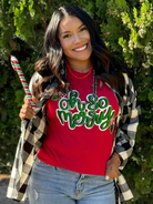 Oh So Merry Graphic Tee /Stuffology Boutique-Graphic Tees-Texas True Threads-Stuffology - Where Vintage Meets Modern, A Boutique for Real Women in Crosbyton, TX