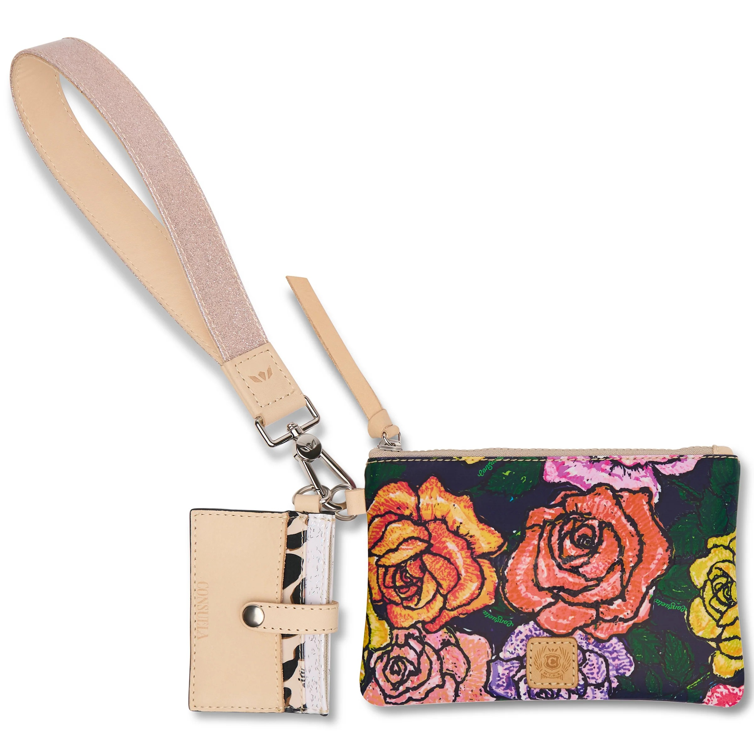 Consuela Everleigh Combi /Stuffology Boutique-Wristlet Wallet-CONSUELA-Stuffology - Where Vintage Meets Modern, A Boutique for Real Women in Crosbyton, TX