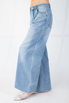 SOFT WASHED STRETCH DENIM JEANS/STUFFOLOGY BOUTIQUE-Jeans-Easel-Stuffology - Where Vintage Meets Modern, A Boutique for Real Women in Crosbyton, TX